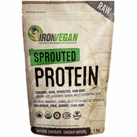 IronVegan Sprouted Protein Natural Chocolate