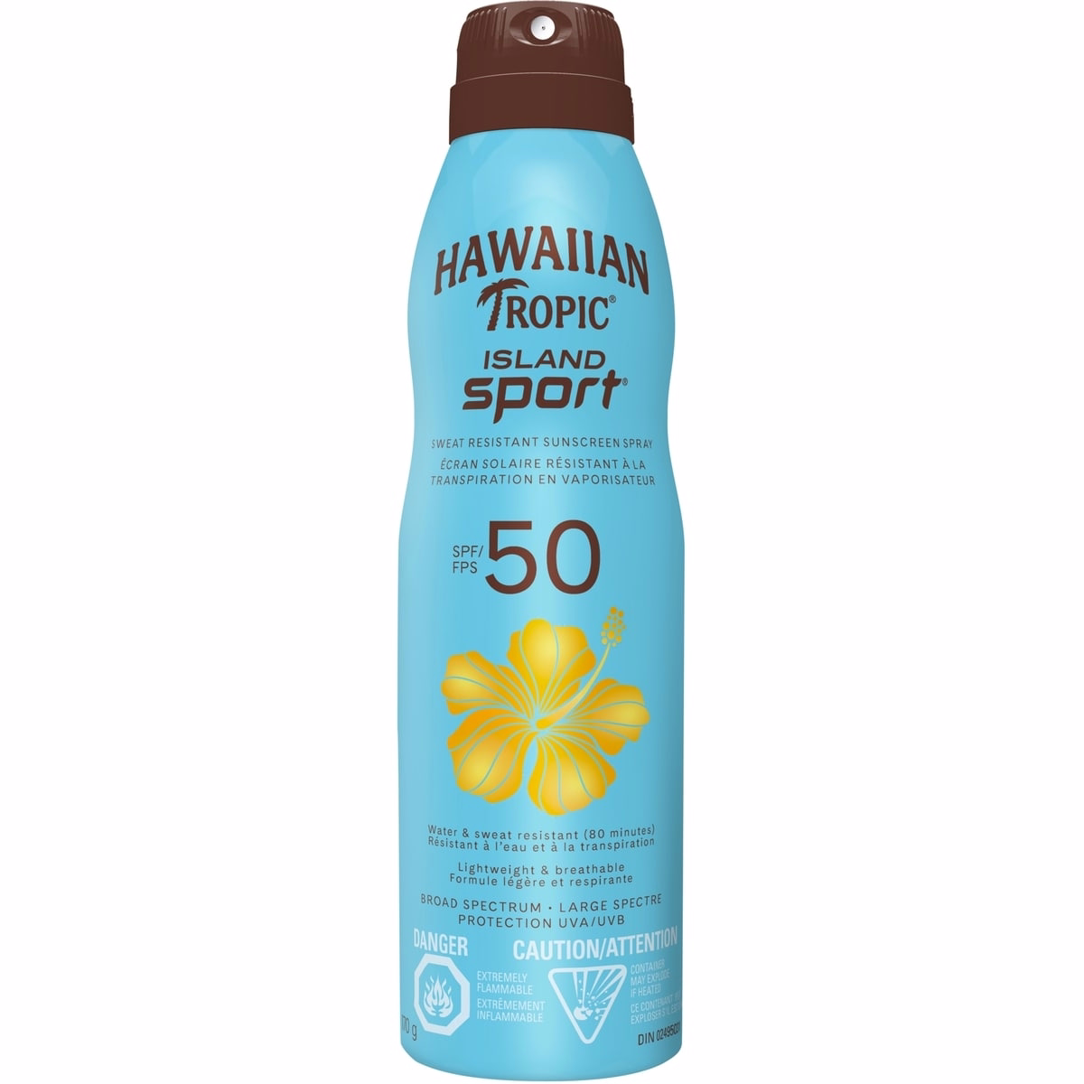 ISLAND SPORT® 耐汗性日焼け止めスプレー SPF50 ISLAND SPORT® 耐汗性日焼け止めスプレー SPF50