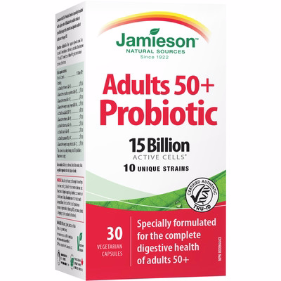 Jamieson Adult 50+ Probiotic Complex Jamieson Adult 50+ Probiotic Complex
