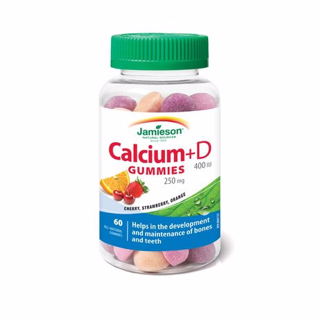 Jamieson Calcium + D Gummies