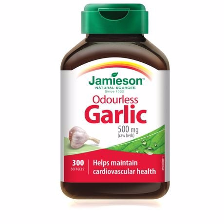 Jamieson Laboratories Jamieson Odourless Garlic 500 Mg