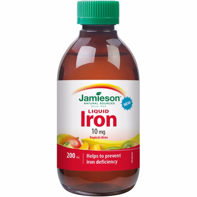Jamieson Liquid Iron Tropical Citrus Jamieson Liquid Iron Tropical Citrus