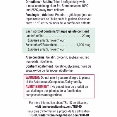 Jamieson Lutein Extra Strength