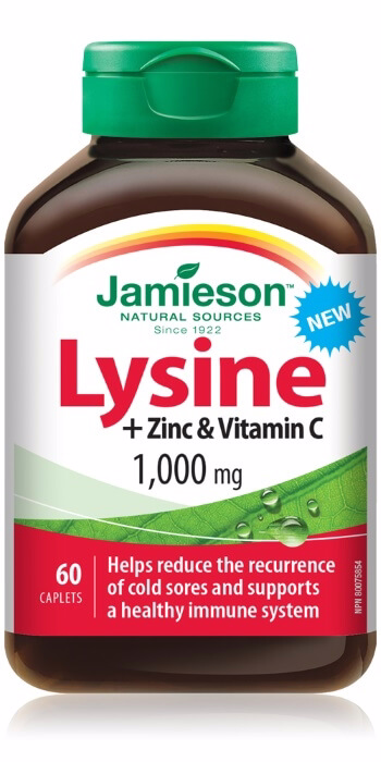 Jamieson Lysine + Zinc & Vit C