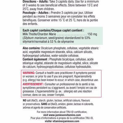 Jamieson Milk Thistle Jamieson Milk Thistle