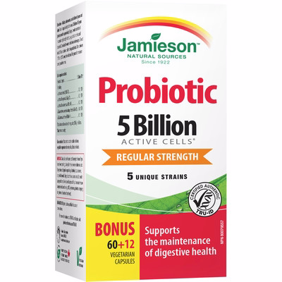 Jamieson Probiotic 5 Billion Jamieson Probiotic 5 Billion