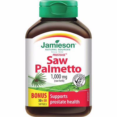 Jamieson Prostease Saw Palmetto 60.0 Count