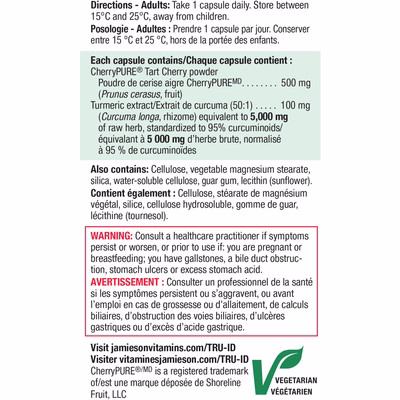 Jamieson Tart Cherry + Turmeric