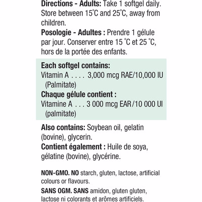 Jamieson Vitamin A