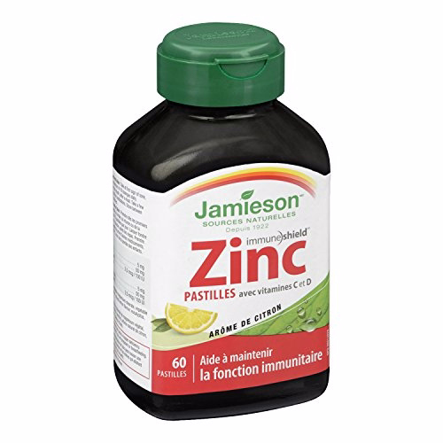 Jamieson Zinc Lozenges W/VIT C 60 EA