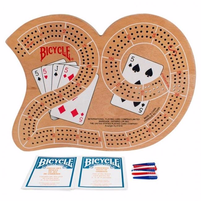 Jkr1008797 Cribbage Board Large 29 Wood Card Game