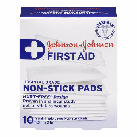 Johnson & Johnson First Aid Non-stick Pads