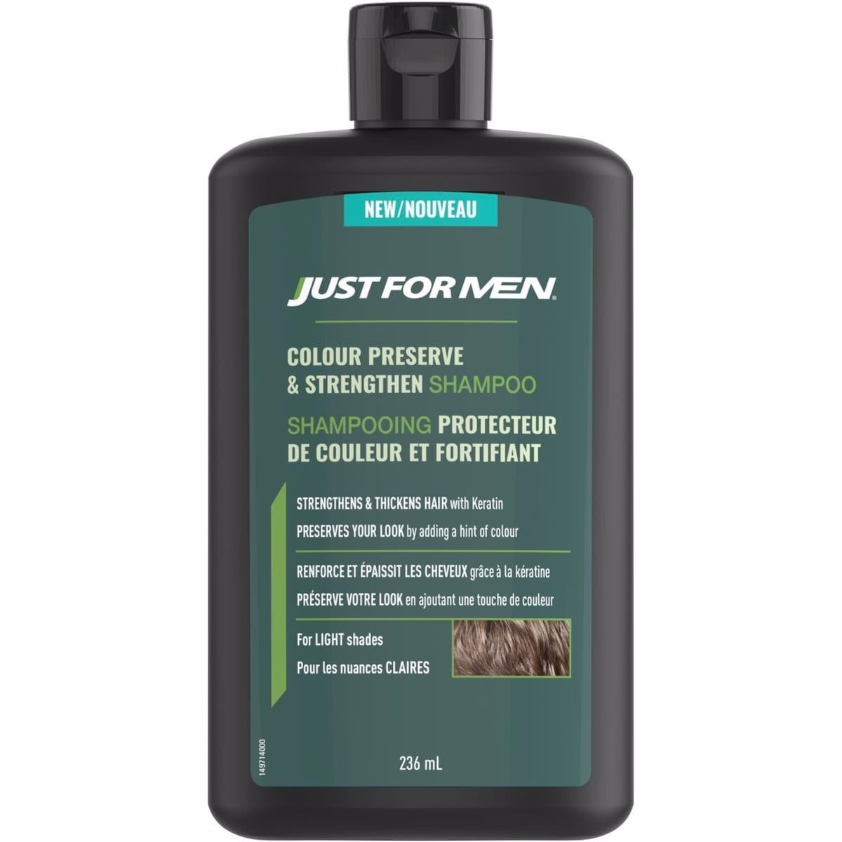 Just for Men Colour Preserve and Strengthen Shampoo for Light Shades