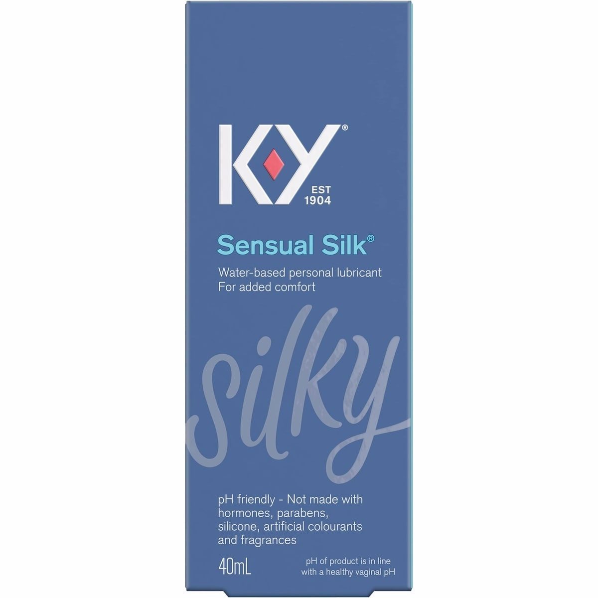 K-Y SENSUAL SILK 個人用液態潤滑劑