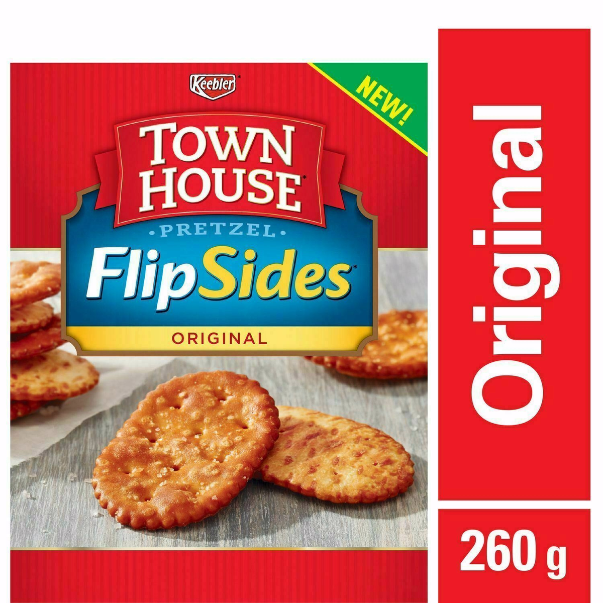 Keebler Town House Flipsides 原味 餅乾 260 G/9.2 OZ
