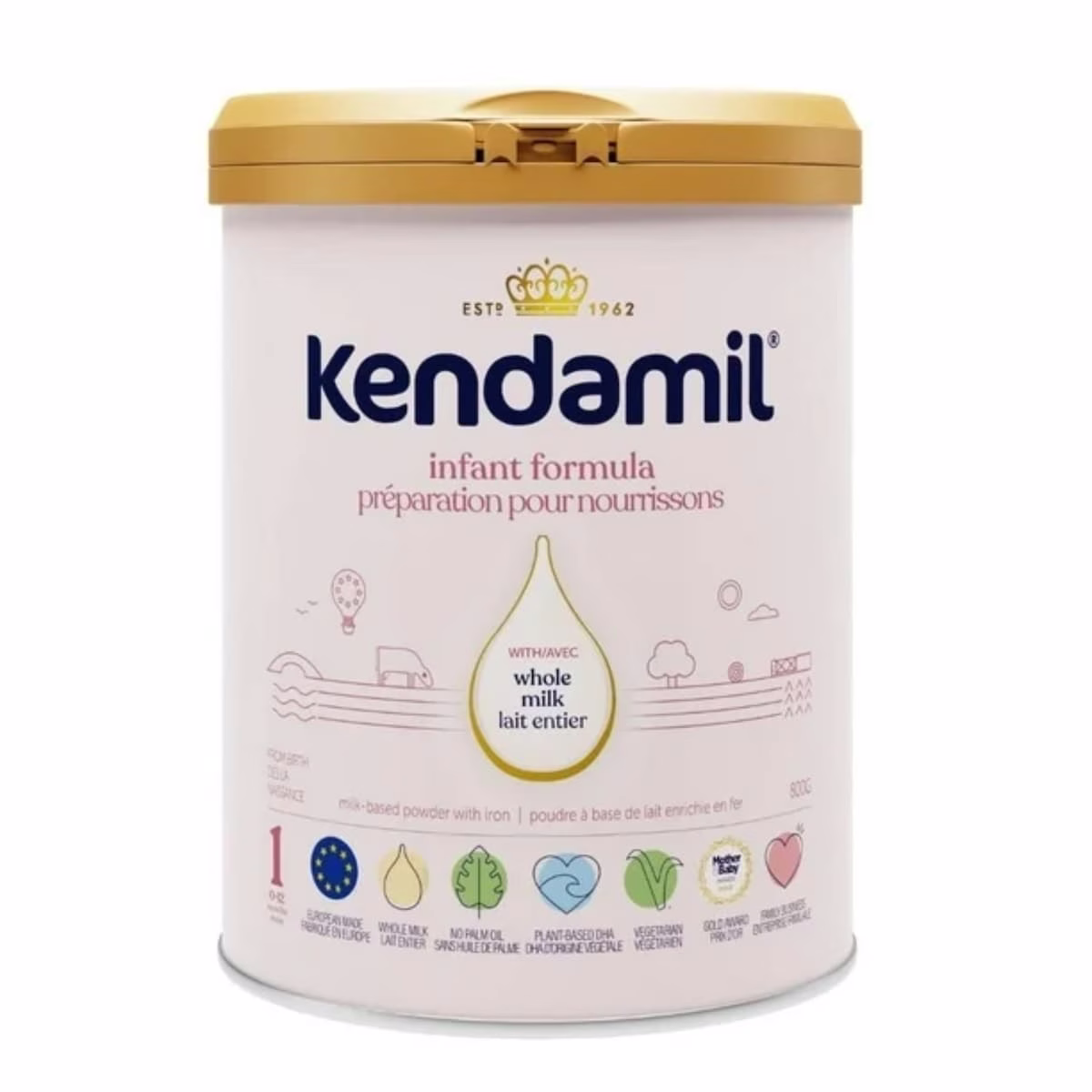 Kendamil Classic Infant Powder Formula 28.2oz (12-36 months), Kendamil Classic Infant Powder Formula