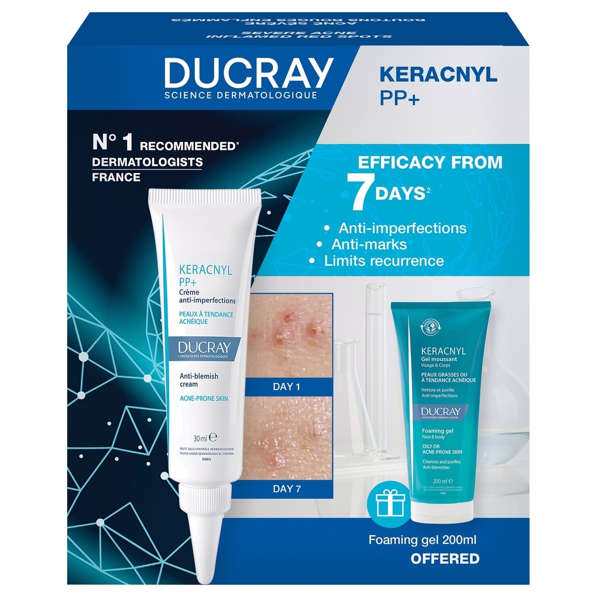 Keracnyl PP+ Inflamed red spots set