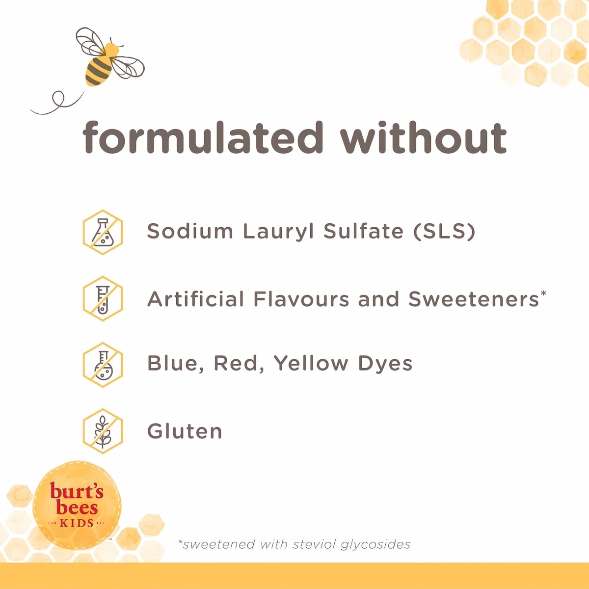 Dentifrice pour enfants