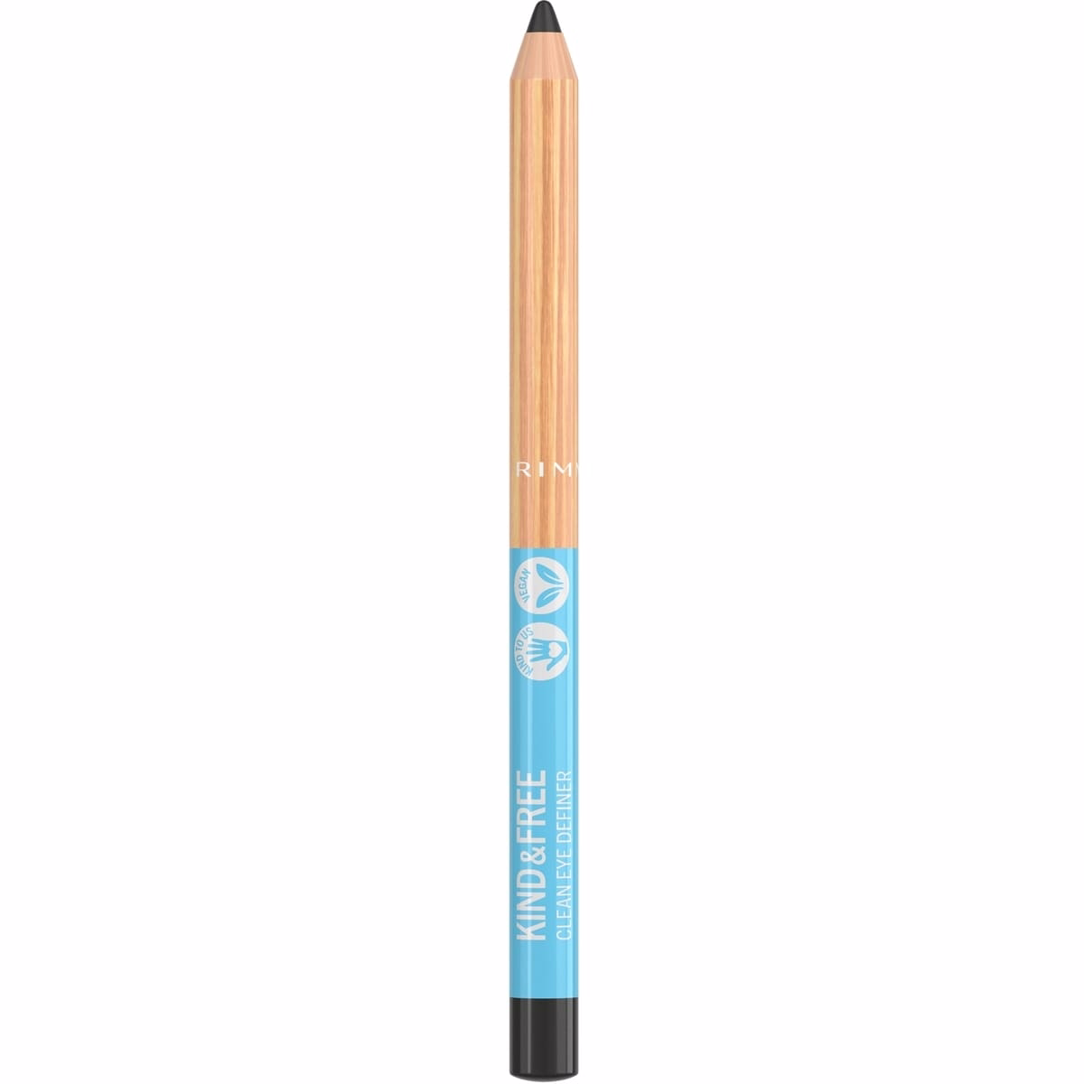 KIND & FREE™ Eye Definer、100% ヴィーガン、ウルトラクリーミー、バターのような質感、強い発色、最大12時間持続