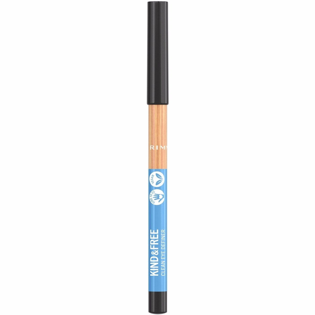 KIND & FREE™ Eye Definer、100% ヴィーガン、ウルトラクリーミー、バターのような質感、強い発色、最大12時間持続