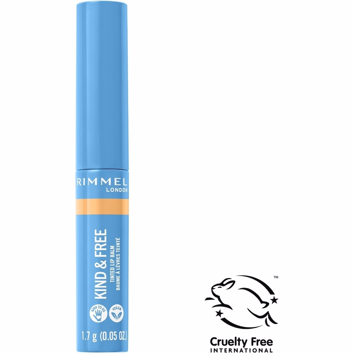 Kind & Free™ Tinted Lip Balm，保濕、輕盈、純素配方