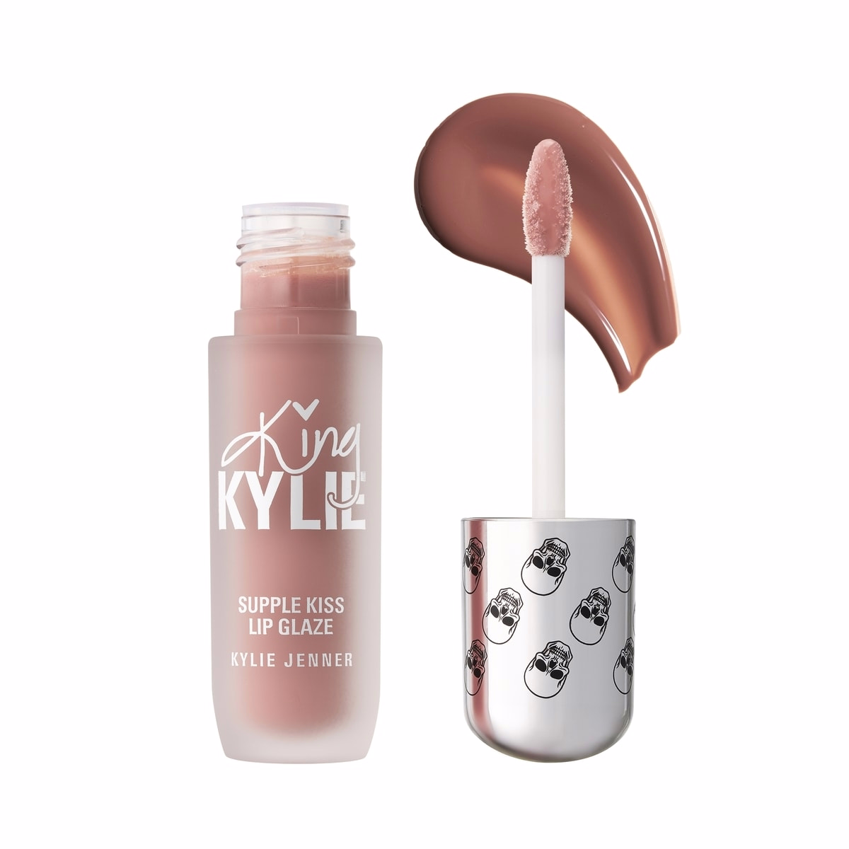 King Kylie Collection Supple Kiss Lip Glaze - Literally - Warm Brown