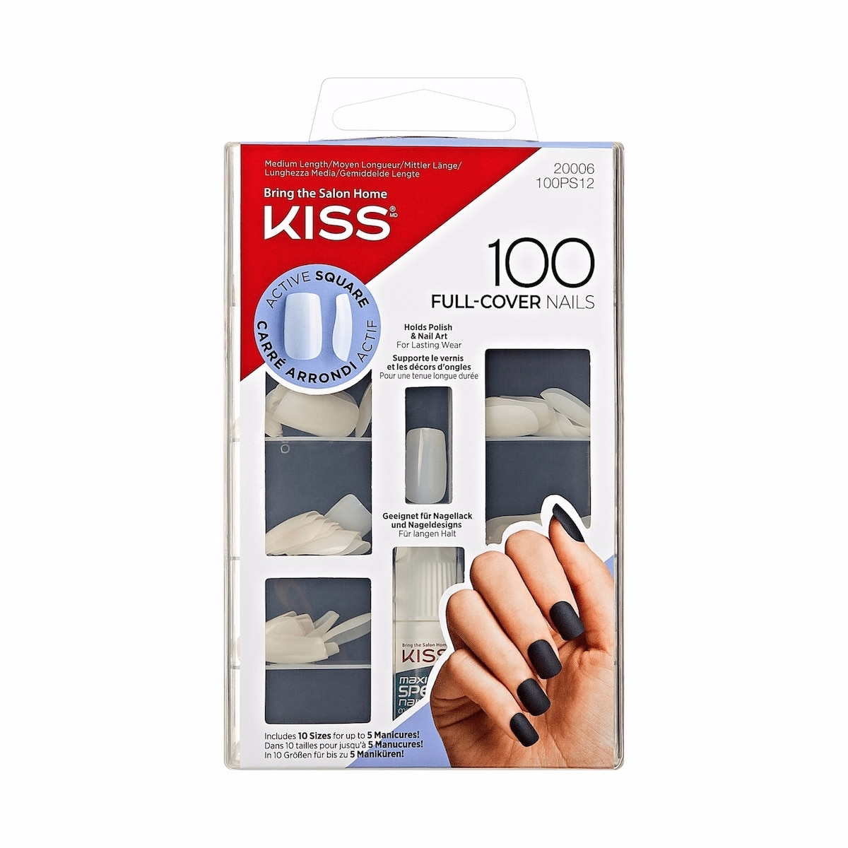 Kiss 100 Count - Active Square
