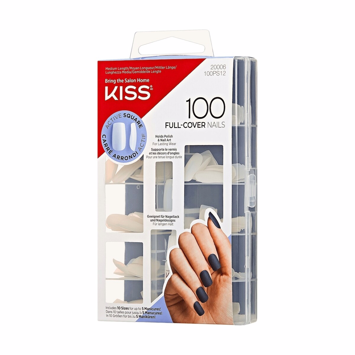 Kiss 100 Count - Active Square