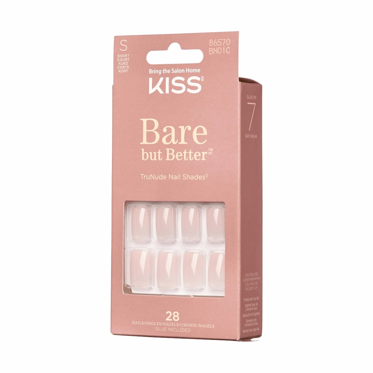 Kiss Bare But Better Nails Nudies