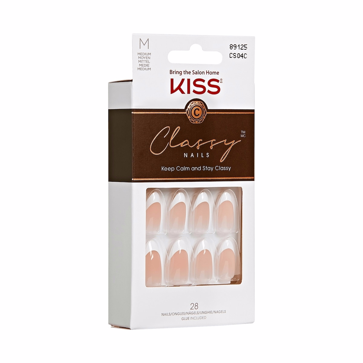 Kiss Classy Ready-To-Wear Fake Nails, 28 Count – ‘Dashing’ Kiss Classy Ready-To-Wear Fake Nails, 28 Count – ‘Dashing’