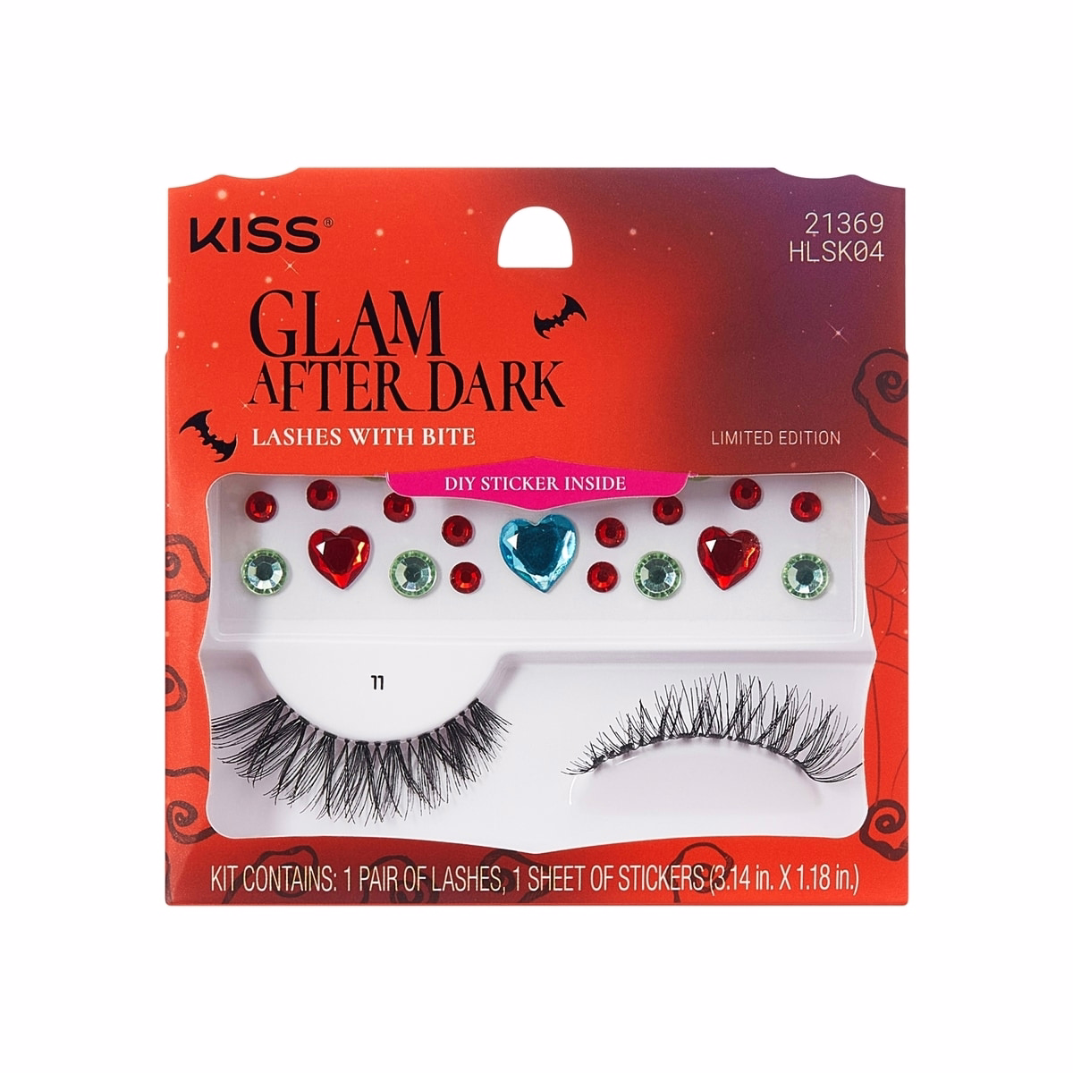 KISS Glam After Dark Lash - Heart