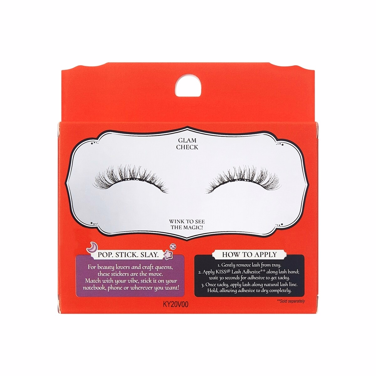 KISS Glam After Dark Lash - Heart