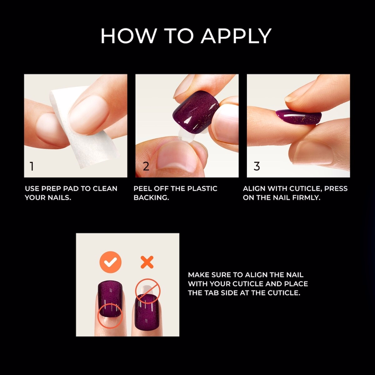 Kiss Impress Color Fx Nails - Levels, Short Square, 30 Count.