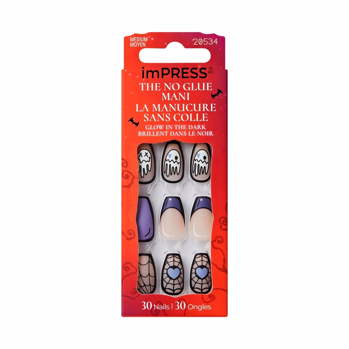 KISS imPRESS Nails - Party Startled