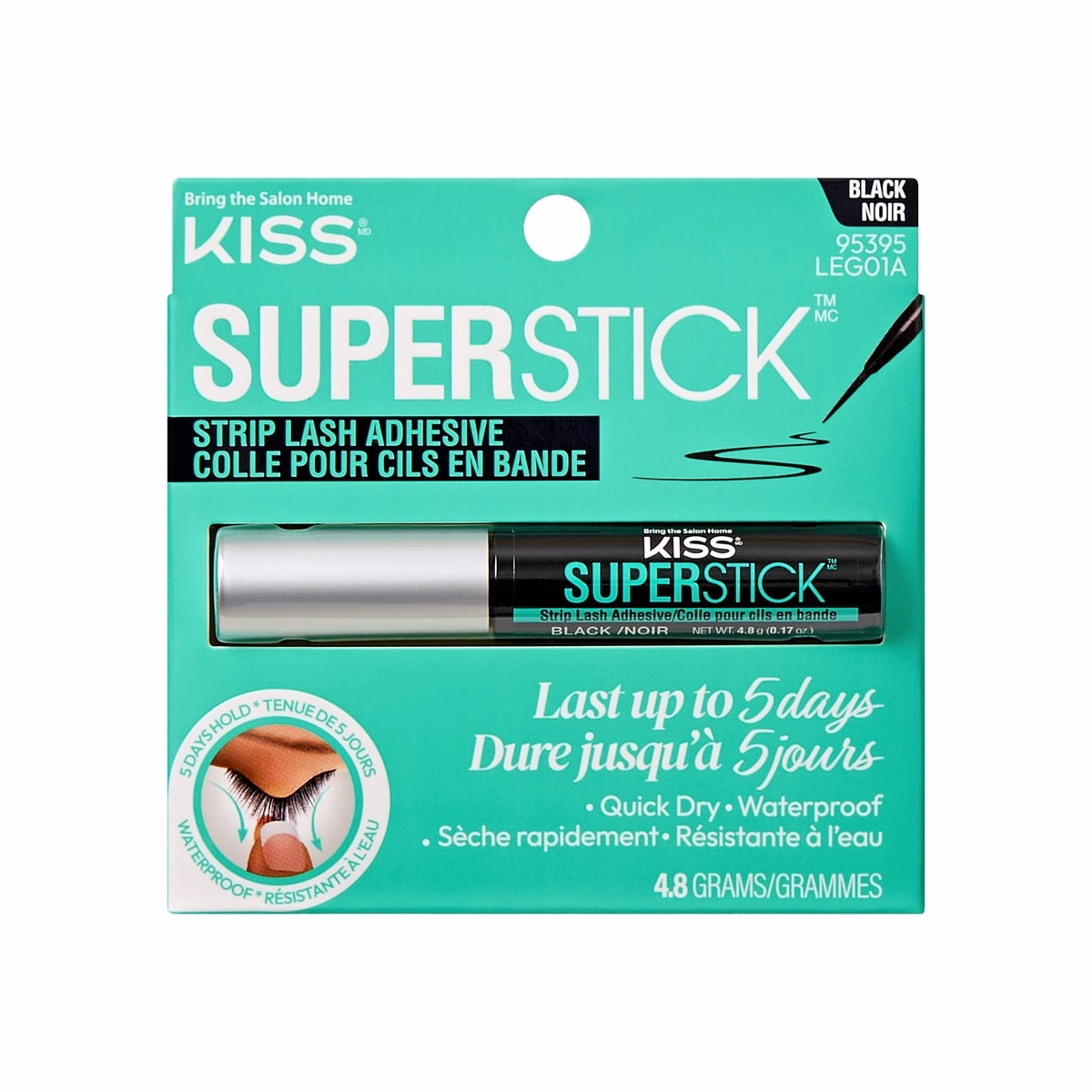 KISS LC 長時間用 まつげ接着剤 ブラック