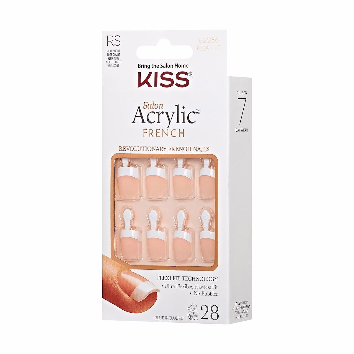 Kiss Salon Acrylic - French Power Play