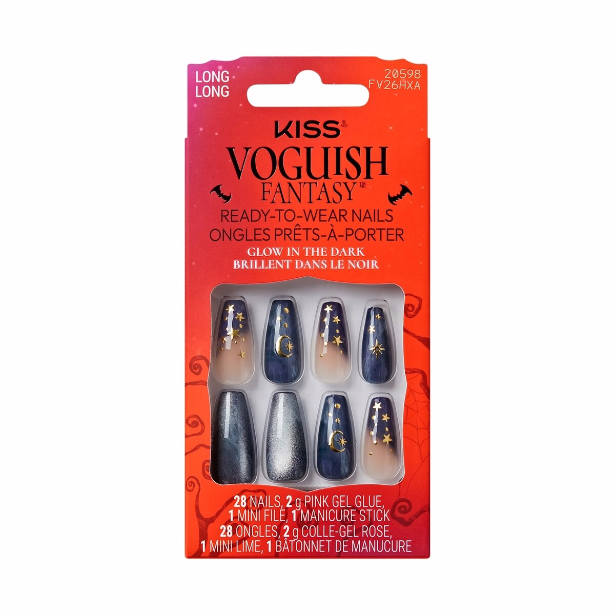 KISS Voguish Fantasy Nails- Evil Ways