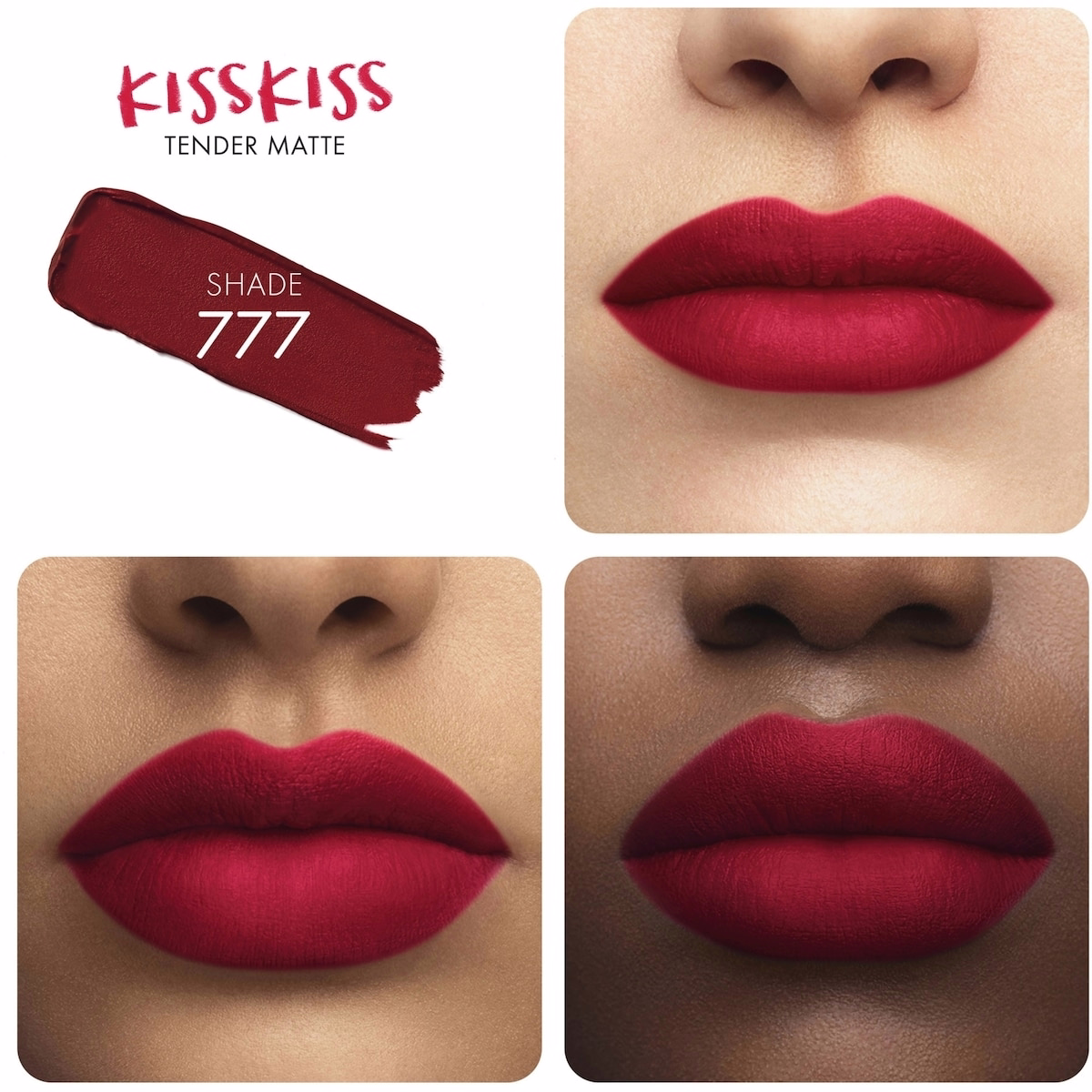 Kisskiss 柔感啞光唇膏 16 小時 舒適，輕盈、亮麗啞光妝感