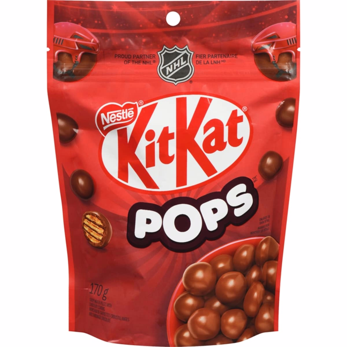 KitKat Pops Snacks Chocolat au Lait en Sachet
