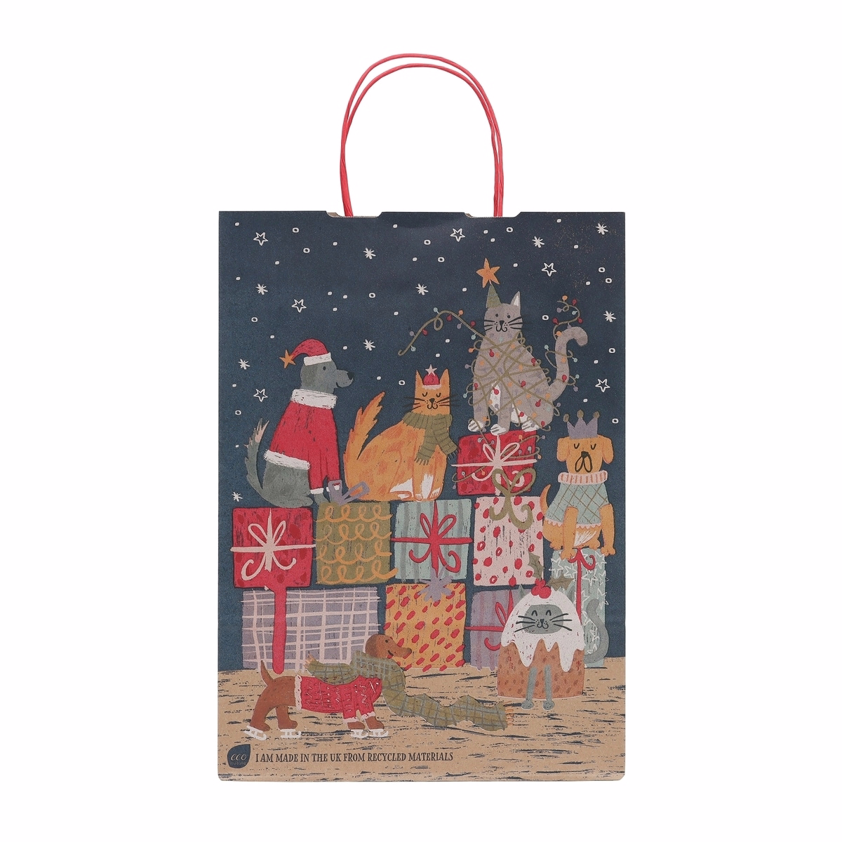 KRAFT 3PC LRG BAGS Asst 2