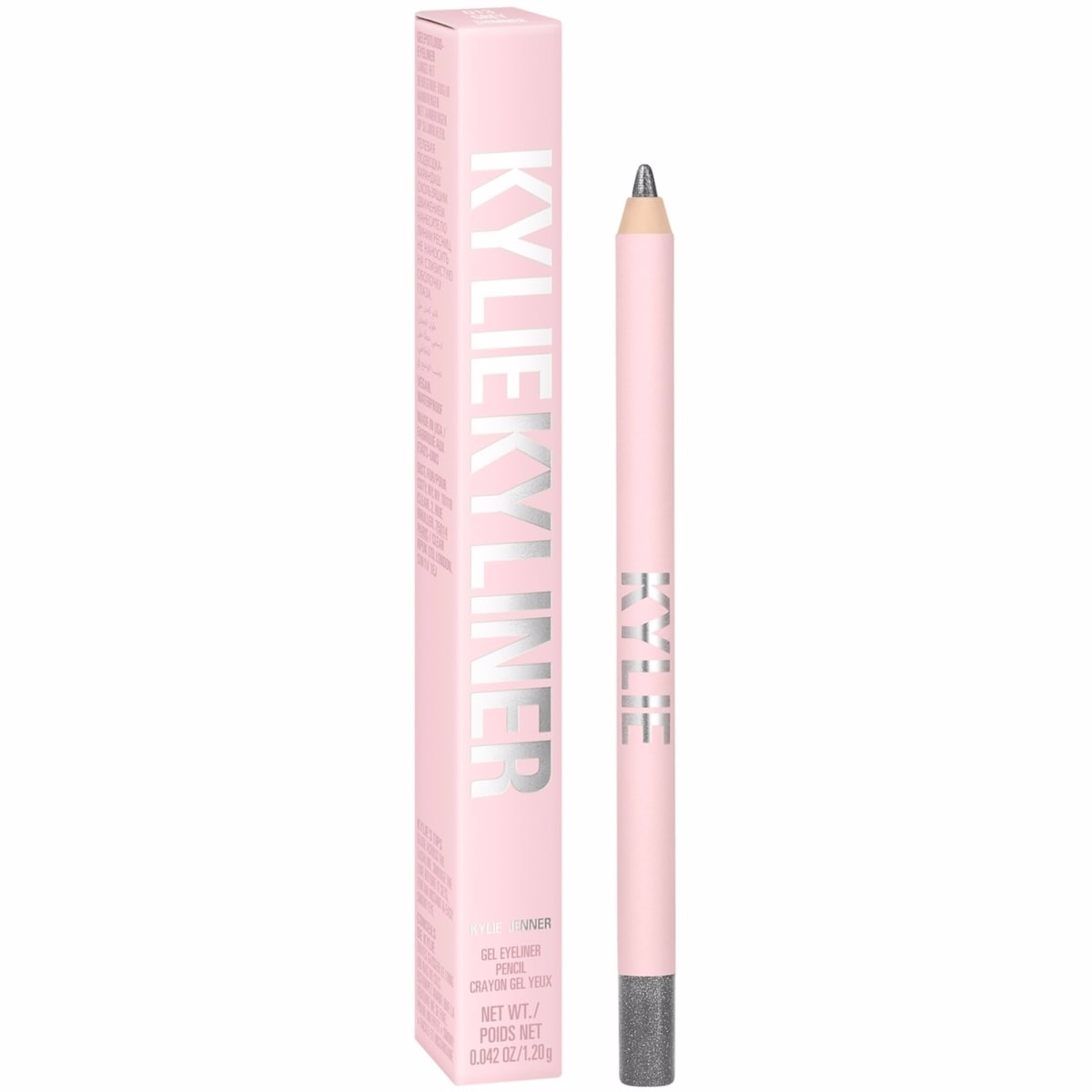 Kyliner Waterproof Gel Eyeliner Pencil, ultra-defined look, ultra-creamy, ultra-gliding, smudge-resistant, all-day wear, vegan