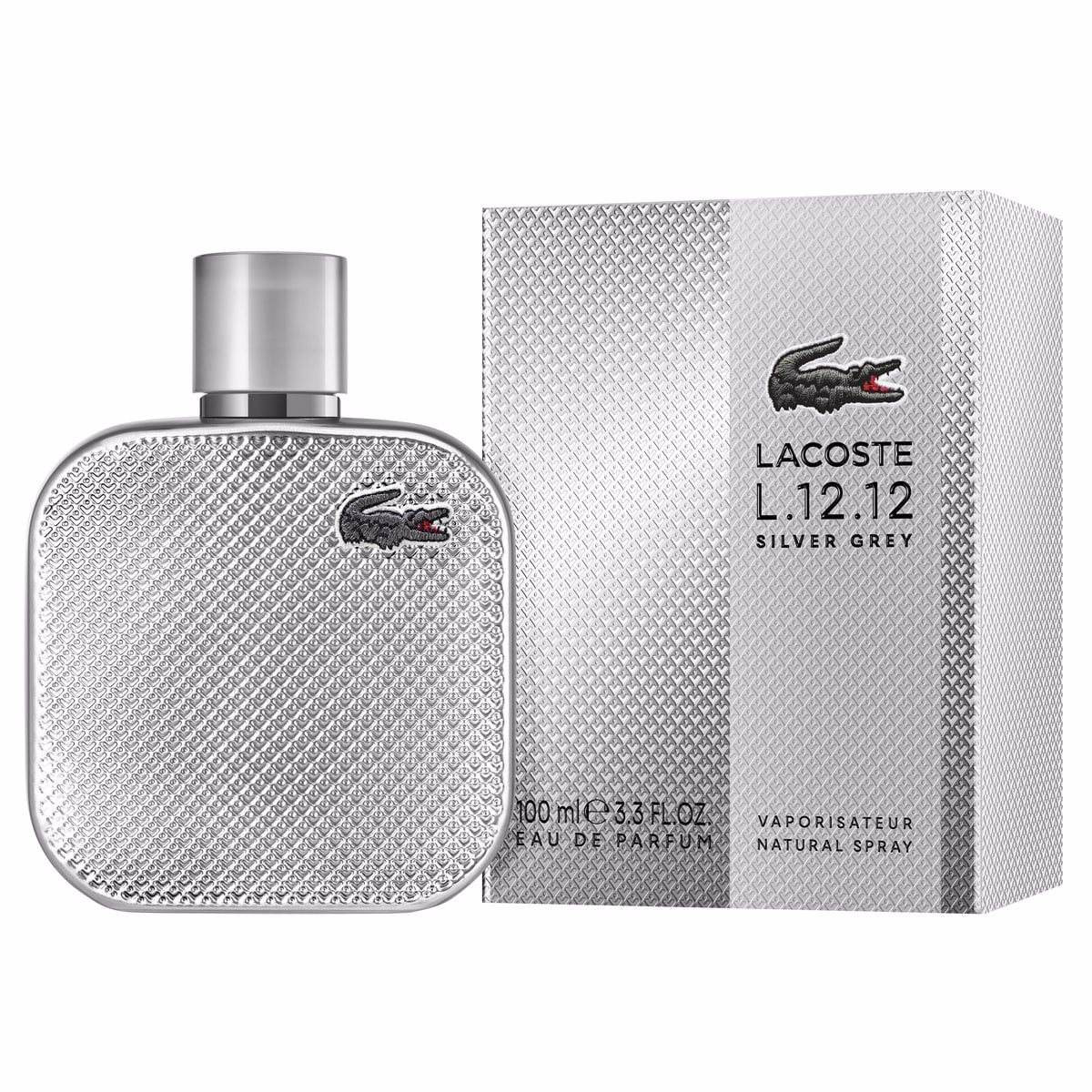 Lacoste L.12.12 シルバーグレー オードパルファム