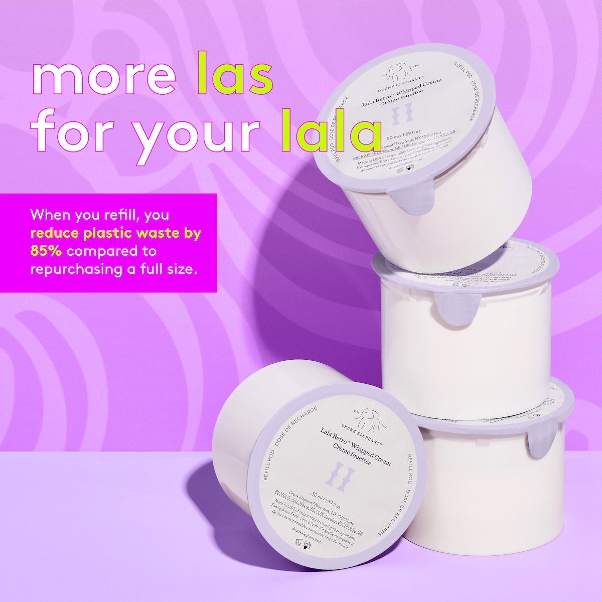 Lala Retro™ Whipped Cream Refill
