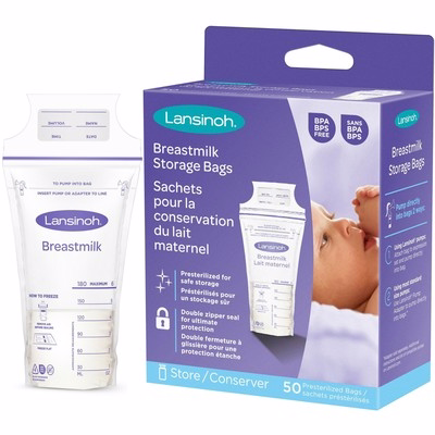 Lansinoh Breastmilk Storage Bags 50.0 Count