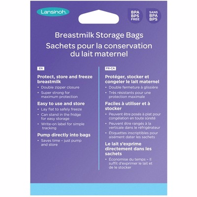 Lansinoh Breastmilk Storage Bags 50.0 Count