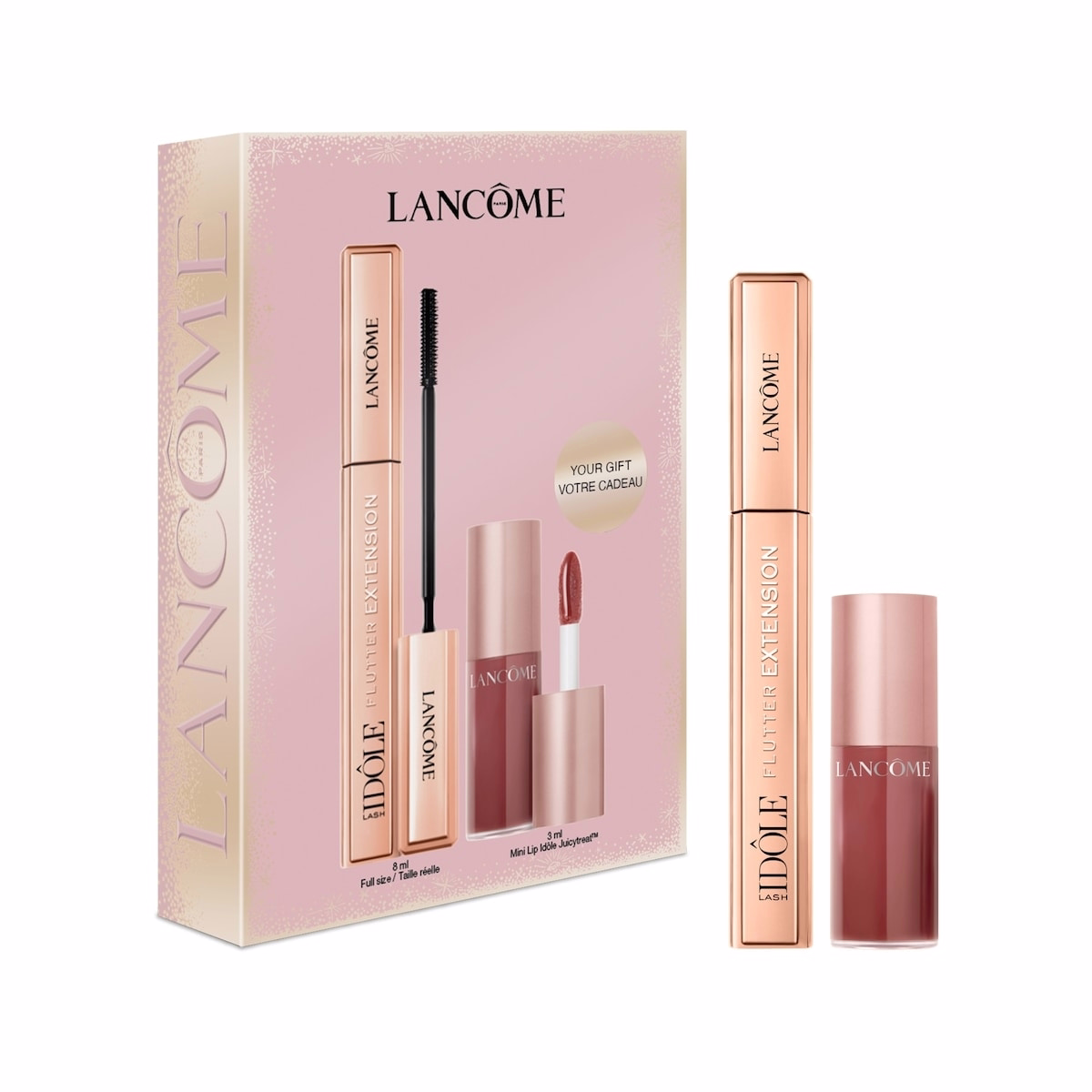 Lancôme Lash Idôle Flutter Extension マスカラ＆リップ イデュール ホリデーセット