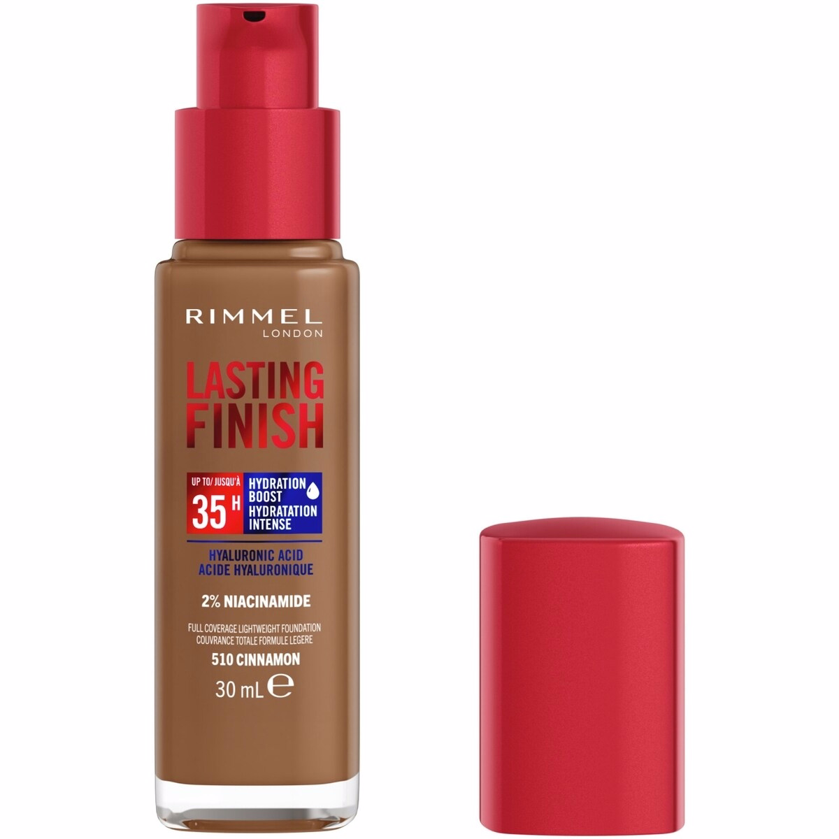 Lasting Finish 35 Hour Foundation, Long-Wearing, Hydrating, Vegan Formula, Full-Coverage