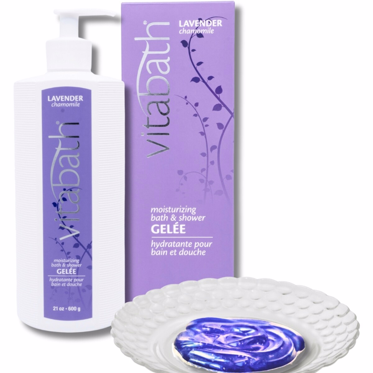 Lavender Chamomile Bath & Shower Gelee Lavender Chamomile Bath & Shower Gelee