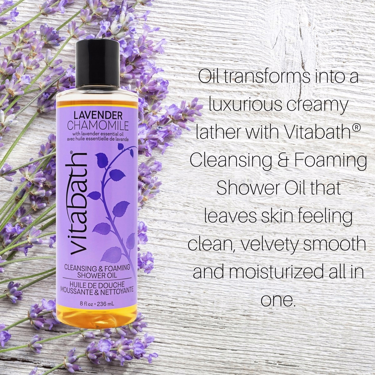 Lavender Chamomile Cleansing & Foaming Oil Lavender Chamomile Cleansing & Foaming Oil