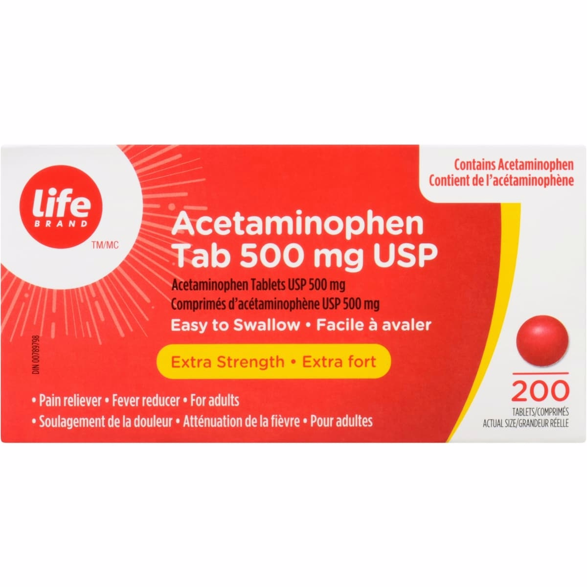 LB Acetaminophen Tab 500 mg USP LB Acetaminophen Tab 500 mg USP